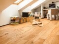 リフォームで使える　話題のカーブフローリングを体験
