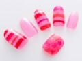 透明感が涼しげ！夏クリアネイル
