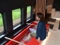 足湯のある新幹線「とれいゆつばさ」デビュー