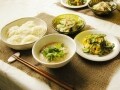 ココナッツミルクだれのそうめん定食の献立と段取り