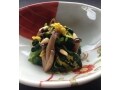 長寿を願う重陽の節句に、菊花料理を