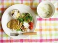 タンドリーポーク丼定食の献立と段取り
