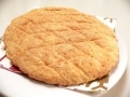ノンフライヤーで焼くお菓子……大きなメロンパンの皮レシピ