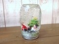 メイソンジャーで簡単DIY！スノードームの作り方