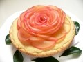 バター不使用チーズタルト・大輪の薔薇レシピ……土台が豆腐！