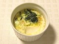 カキとほうれん草の豆腐ココット