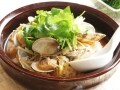 甘辛あったか。あさりの韓国風汁かけご飯