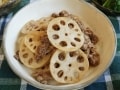 シャキシャキ旨！　牛肉とレンコンのきんぴら風