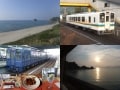 肥薩おれんじ鉄道　車窓から海と名所を眺める旅