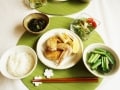 手羽先の山椒焼き定食の献立と段取り