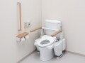 トイレの立ち座りが楽に 電動昇降便座／2015.04新商品