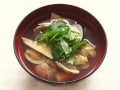 春を感じる あさりとたけのこのお吸い物