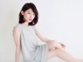 ナチュラルストレートで簡単スタイルセミロング