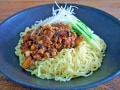 ジャージャー麺レシピ……ピリ辛が旨い！