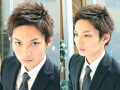 清潔感のあるビジネスショートヘア…ツーブロック無しのメンズヘア！