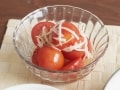 夏バテ知らず！ ミニトマトと新生姜の梅酢マリネ