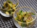 爽やかな香り、茗荷のあえ物