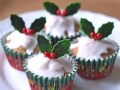 ホットケーキミックスで作る、クリスマスカップケーキ