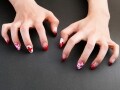 ハロウィンネイルのやり方！ 血のしたたるホラーネイル