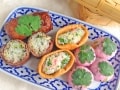 春の行楽に！3種のパクチーおにぎり