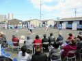 被災地復興で強まる光と影　仮設住宅で阿波踊り2017