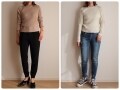ユニクロユーのシャイニークルーネックセーターが買い