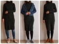 ユニクロ3990円！優秀ニットワンピース着回しコーデ