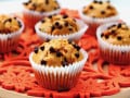 ホットケーキミックスで作るチョコチップパンプキンマフィンのレシピ