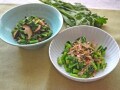 春菊のお浸しレシピ……シンプルを極める！