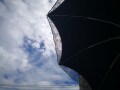 夏はひんやり！リーベンの「ひんやり傘」