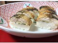 黄金色でふっくら肉厚、小浜・若廣の焼き鯖すしが絶品！