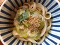 麺の中心と端で太さが違う！一度に2つの食感を楽しめる簡単調理麺