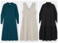 シンプルだけど今っぽい！ALL2990円以下の大人向けGU冬ワンピ3選