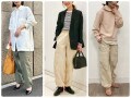 ユニクロなら最旬トレンドが3990円！「カーゴパンツ」で春の大人カジュアルコーデ