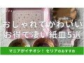 100均セリアの「紙皿」春夏秋冬おすすめ5種類！無地、ハロウィン用も売ってる？