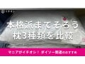 100均ダイソーの「枕」おすすめ3種類比較！300円～500円でお得な本格派は？
