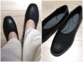 3990円の褒められシューズ！【ユニクロ シー新作】レザー調の「スクエアフラットシューズ」が買い