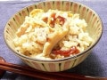 せんべいの炊き込みご飯レシピ……醤油おかきおこわ