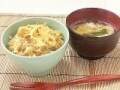 簡単朝定食　ササミの納豆和えまんま定食