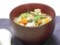 郷土料理の汁物、津軽の「けの汁」レシピ……炊飯器で作る！