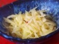 新じゃがで！　シャキとろ　じゃがいも炒め