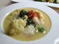 白身魚とチーズのお雑煮