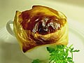 パイ包みのオニオンスープ