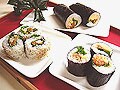 節分は、恵方巻きで厄払い
