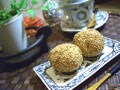 【節約おやつ】ごま団子