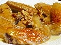 ダッチオーブン・鋳鉄鍋の簡単レシピ　鶏手羽先のシードル煮