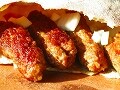 皮なしソーセージ　チェバプチチ