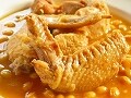 中華風　鶏のオレンジ煮