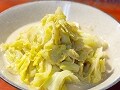 春キャベツのゴマレモン和え