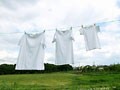 キレイに暮らす第一歩　たためない洗濯物はカゴで処理